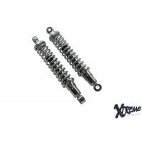 Xtreme schokbreker-set maxi tomos 300mm chroom