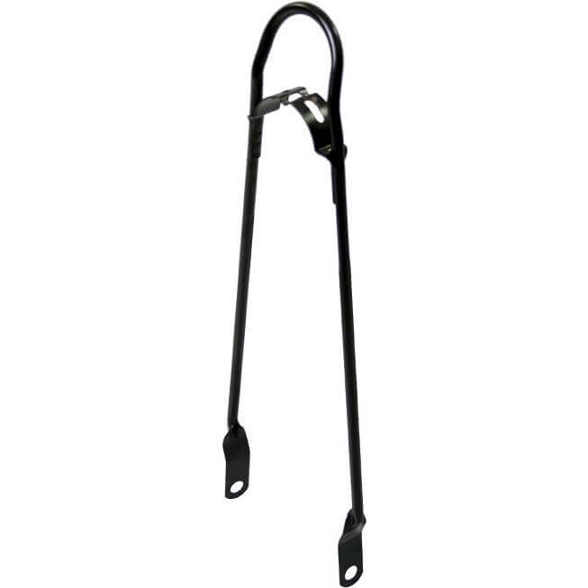 spatbordstang 26 inch staal zwart