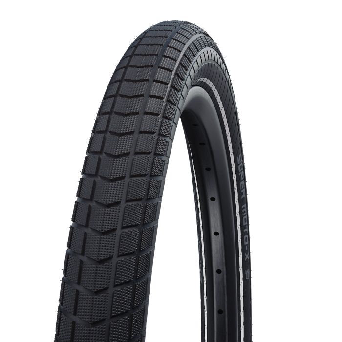 Schwalbe super moto-x - wired - addix - dd - greenguard - 27.5x2.40 - black