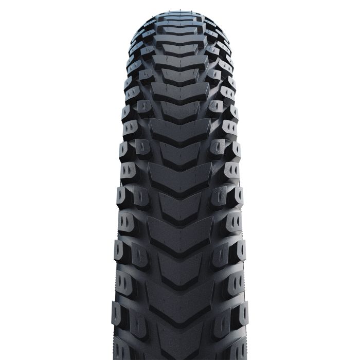Schwalbe marathon mondial pro - folding - addix - v-guard - 28x2.25 - black + reflex