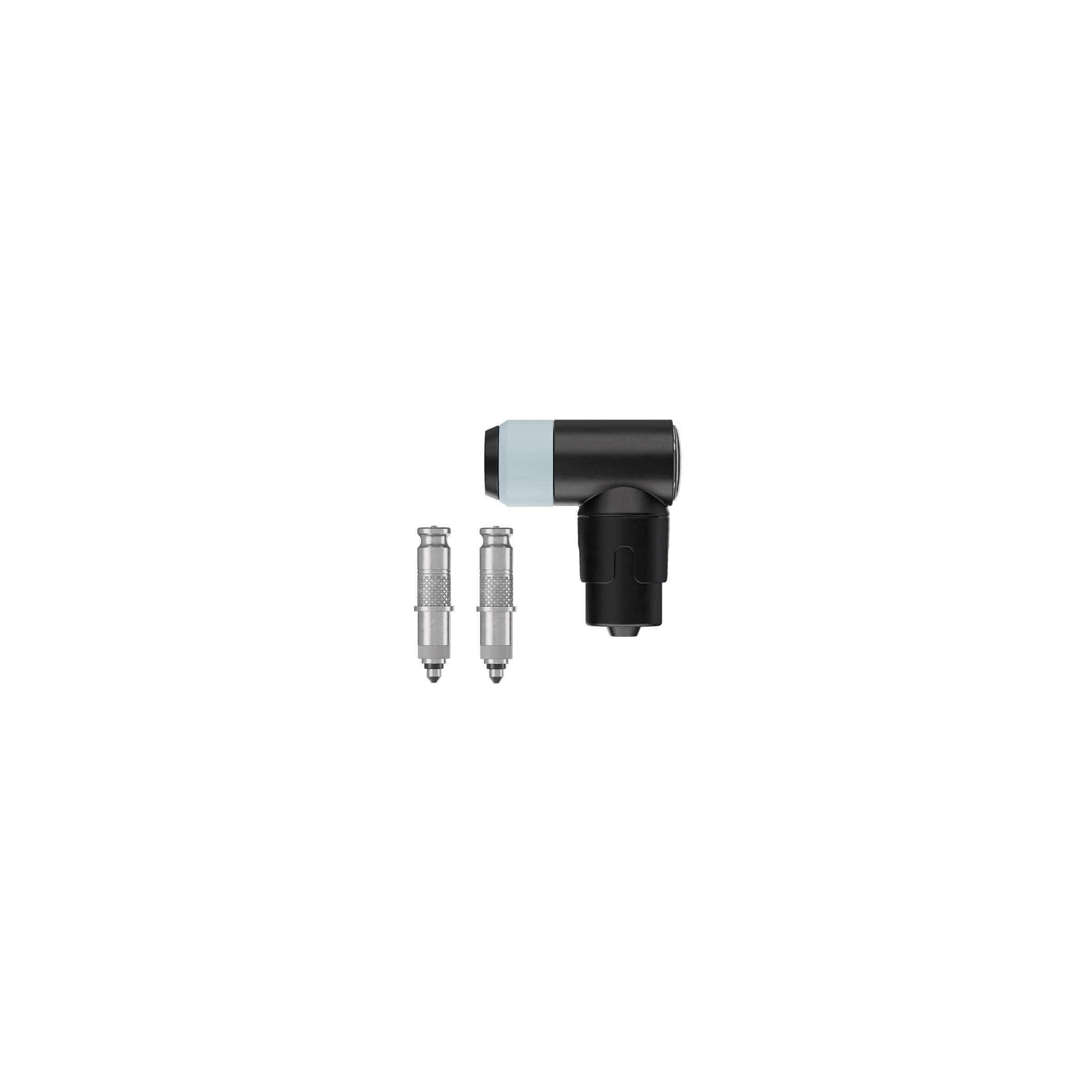 Schwalbe fietsventiel ombouwset dv-scv + pompkop clic ventiel
