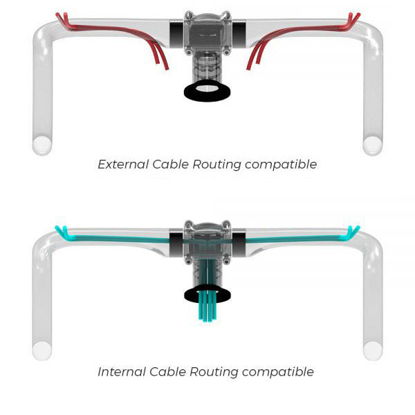 Deda Stuurbocht Vinci DCR RHM carbon POB 46 cm ( BB )