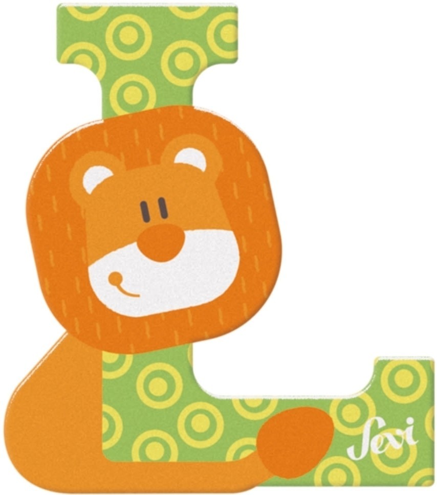 Sevi letter l lion: 10 cm (83012)