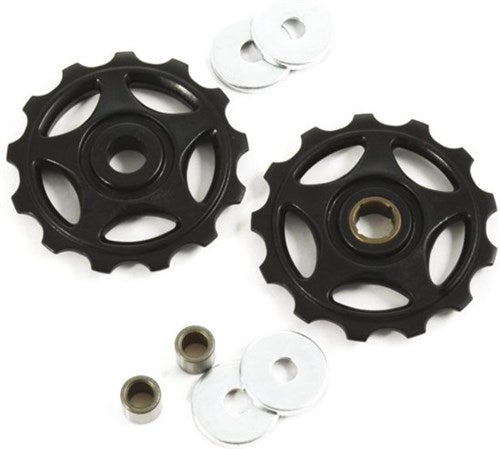 Shimano rd-m410 derailleur wieltjes set alivio 7 8 9 speed