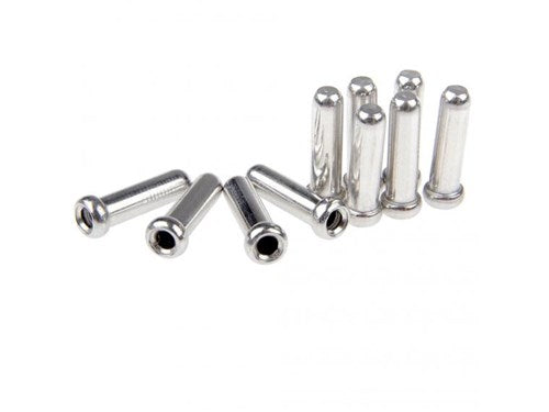 Mamelon anti-effilochage Elvedes ø1.2mm aluminium - argent (500 pièces)