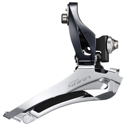 Voorderailleur 2 x 9-speed Shimano Sora FD-R3000 aanlas - down pull - 46-52T