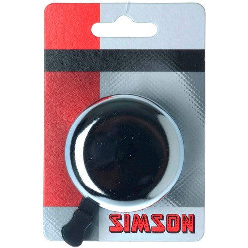 Simson bel traditioneel chroom staal