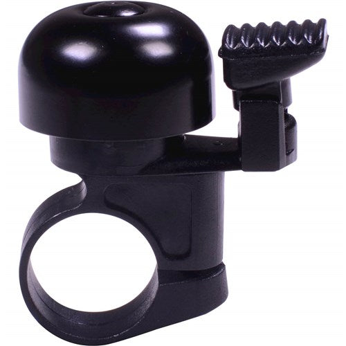 Rema tip top nederland b.v. simson fietsbel mini 32mm vaste kunststof bevestiging zwart