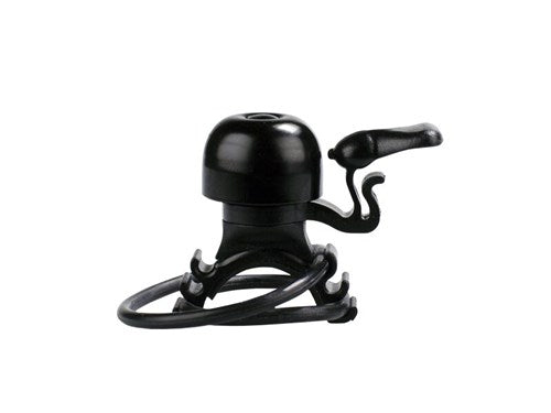 Rema tip top nederland b.v. simson fietsbel micro 23mm rubber elastiek bevestiging zwart