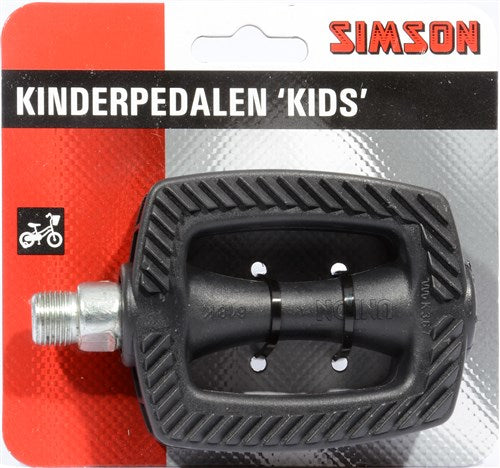 pedalenset Basic 9 16 inch zwart