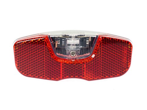 Feu arrière porte-bagages Simson ''Coast'' 1 LED - On Off (pile)