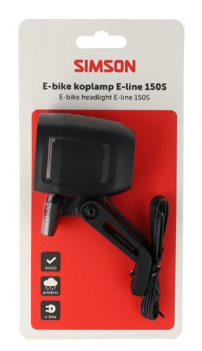 Rema tip top nederland b.v. simson koplamp aurora e-line 150s