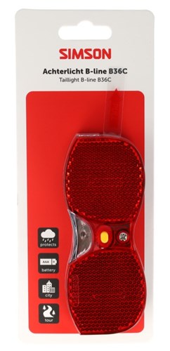 Simson aurora achterlicht b-line b36c