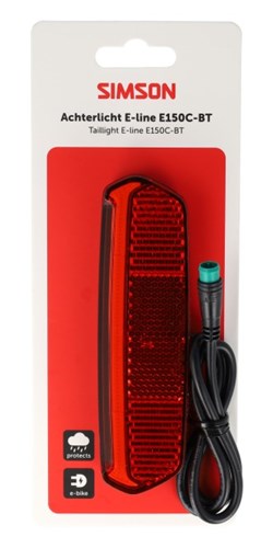 Simson aurora achterlicht e-line e150c-bt