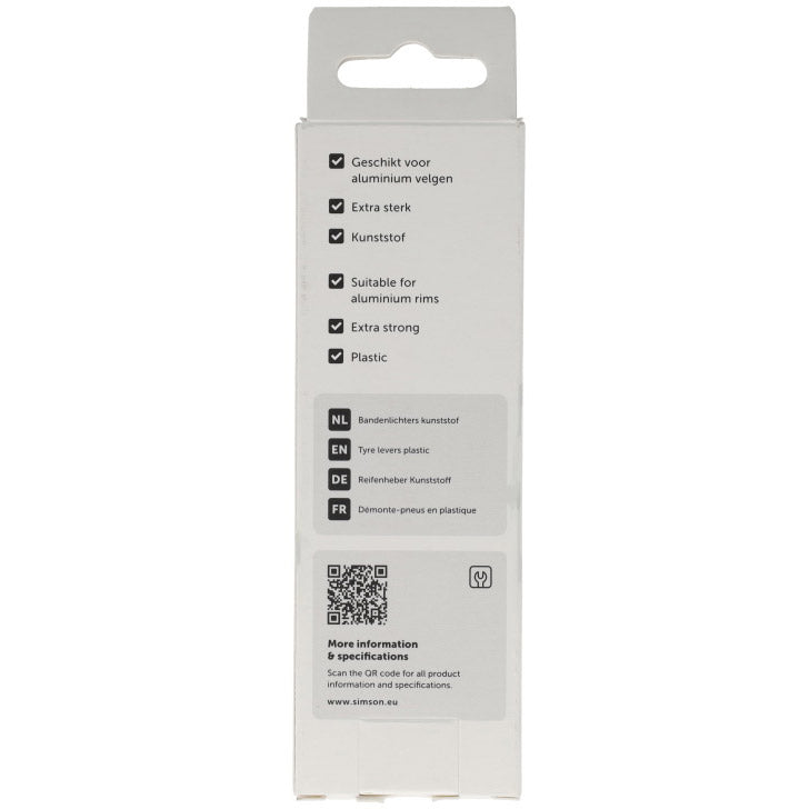 Simson bandafnemers kunststof extra strong