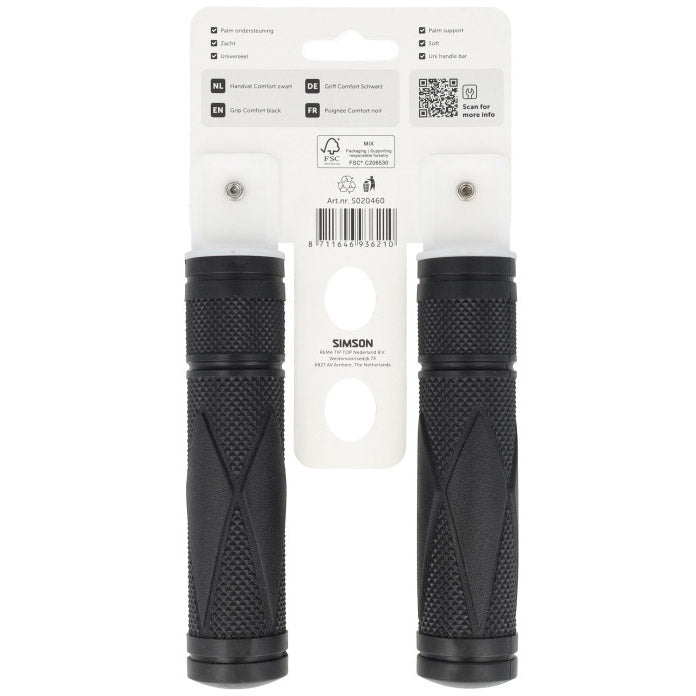 Simson handvatten comfort zwart