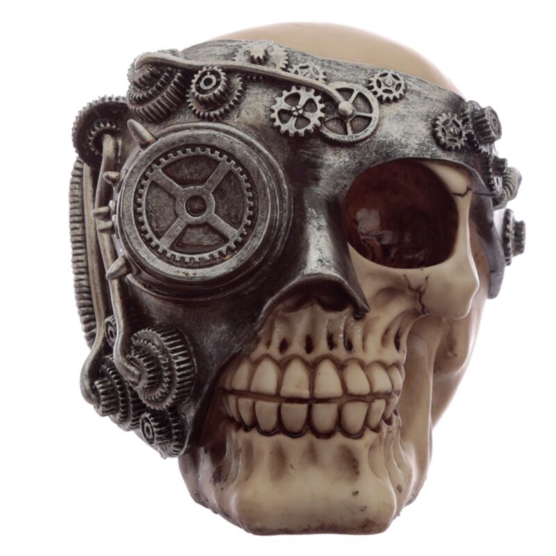Steampunk hoofd hoofd woonaccessoire