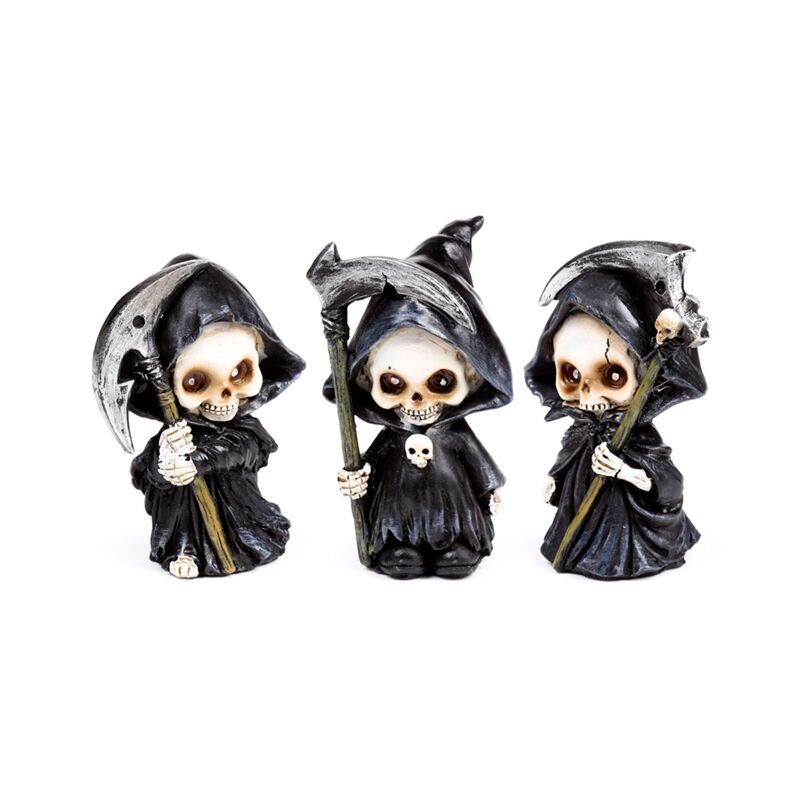 3-delige the reaper mini schedel set with zeis