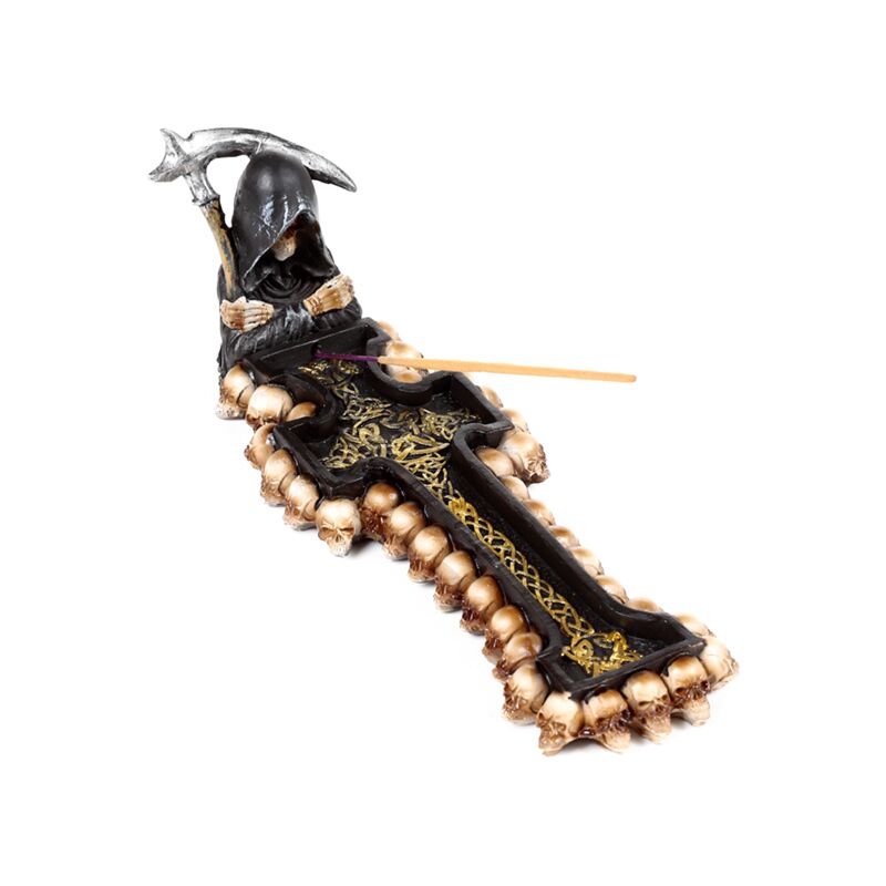 The reaper dood kruis wierookhouder