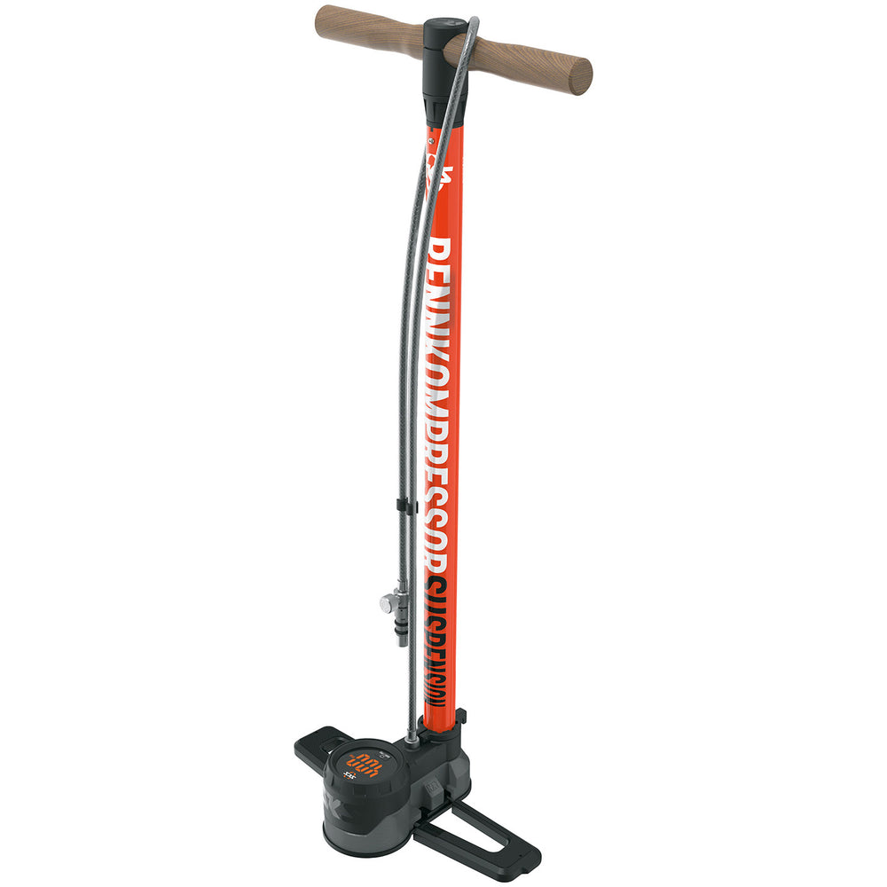 Sks vloerpomp rennkompressor suspension 27,5bar zwart rood