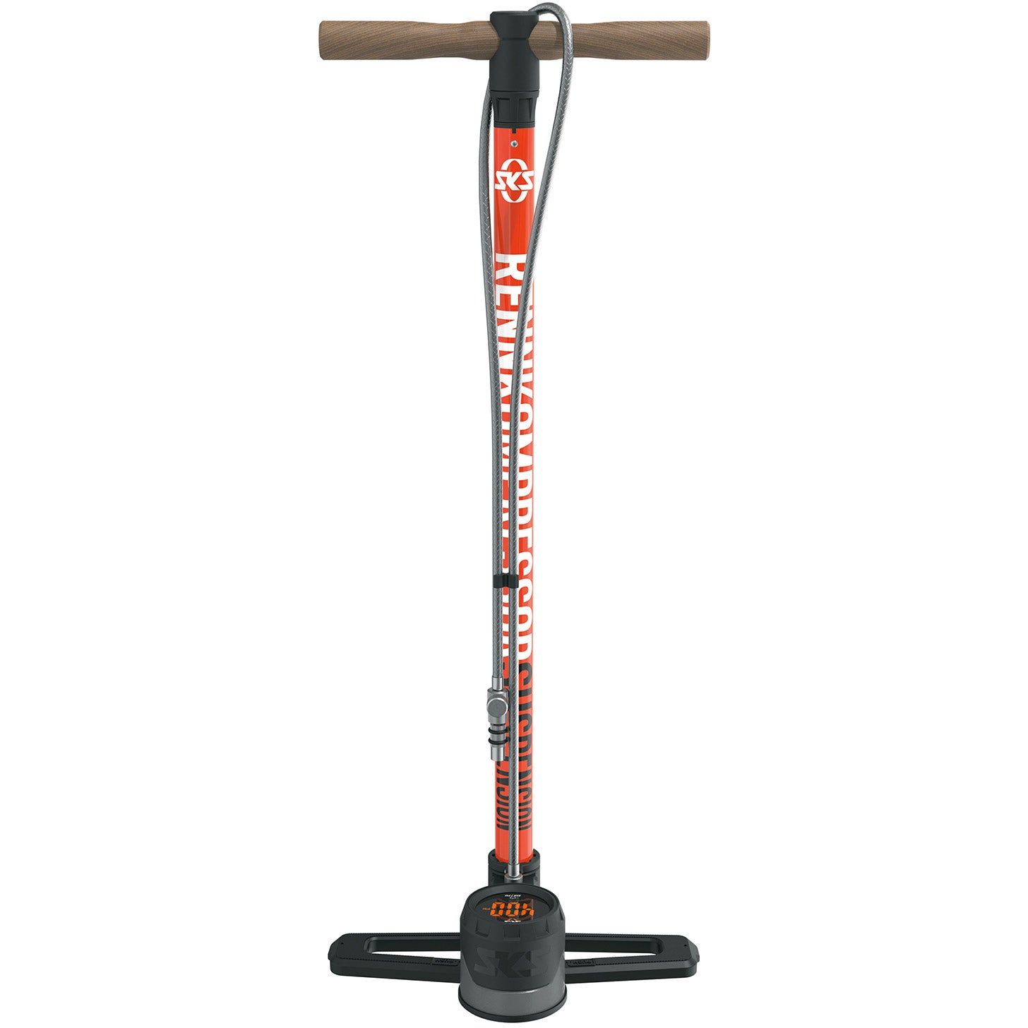 Sks vloerpomp rennkompressor suspension 27,5bar zwart rood