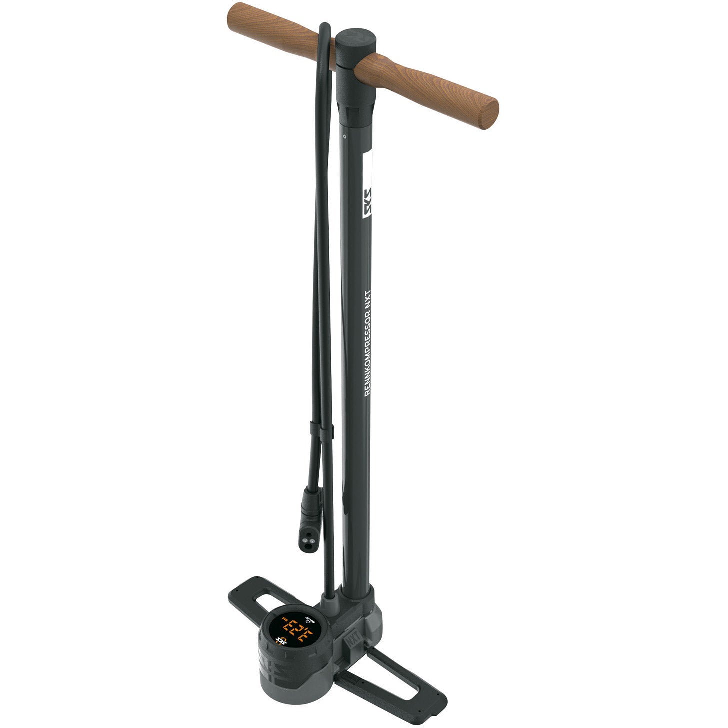 Sks vloerpomp rennkompressor nxt digi 16bar grijs