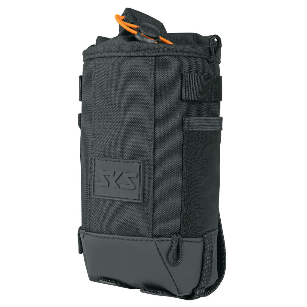 Sks 12041 multifunctionele stadsfiets tas frame-zadel 1250ml zwart