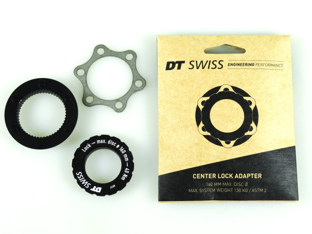 Dt swiss road centerlock to 6-hole adapter