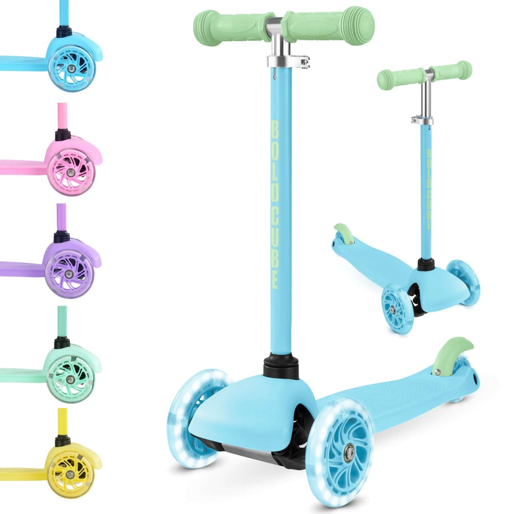 Boldcube teeny driewielstep - blauw