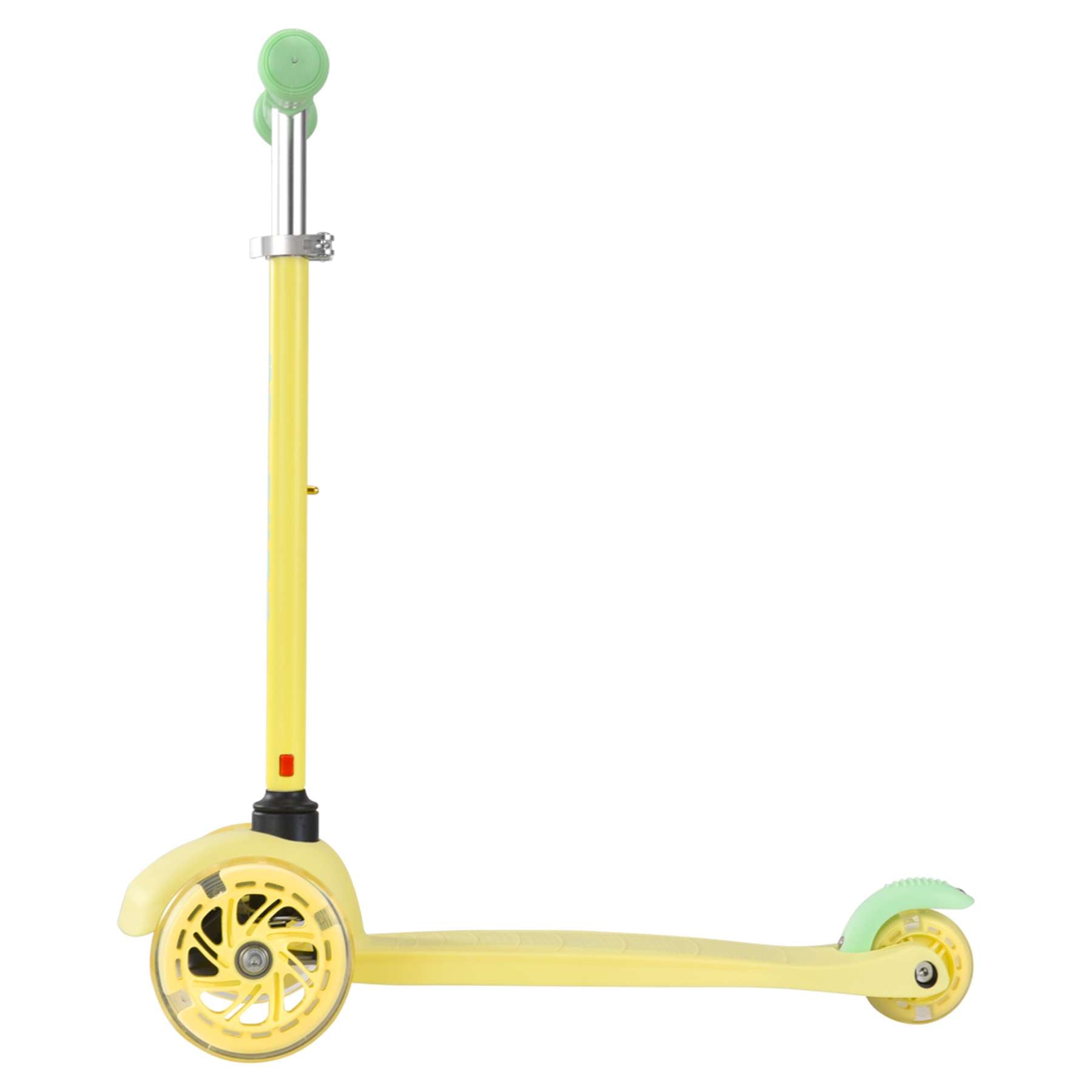 Boldcube teeny driewielstep - geel