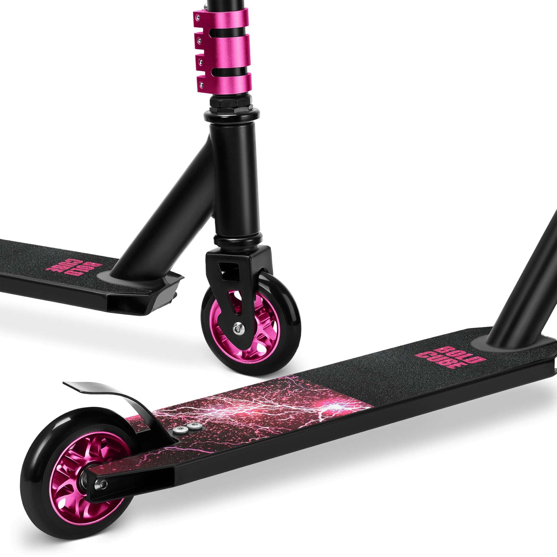 Volare boldcube deluxe stuntstep - roze
