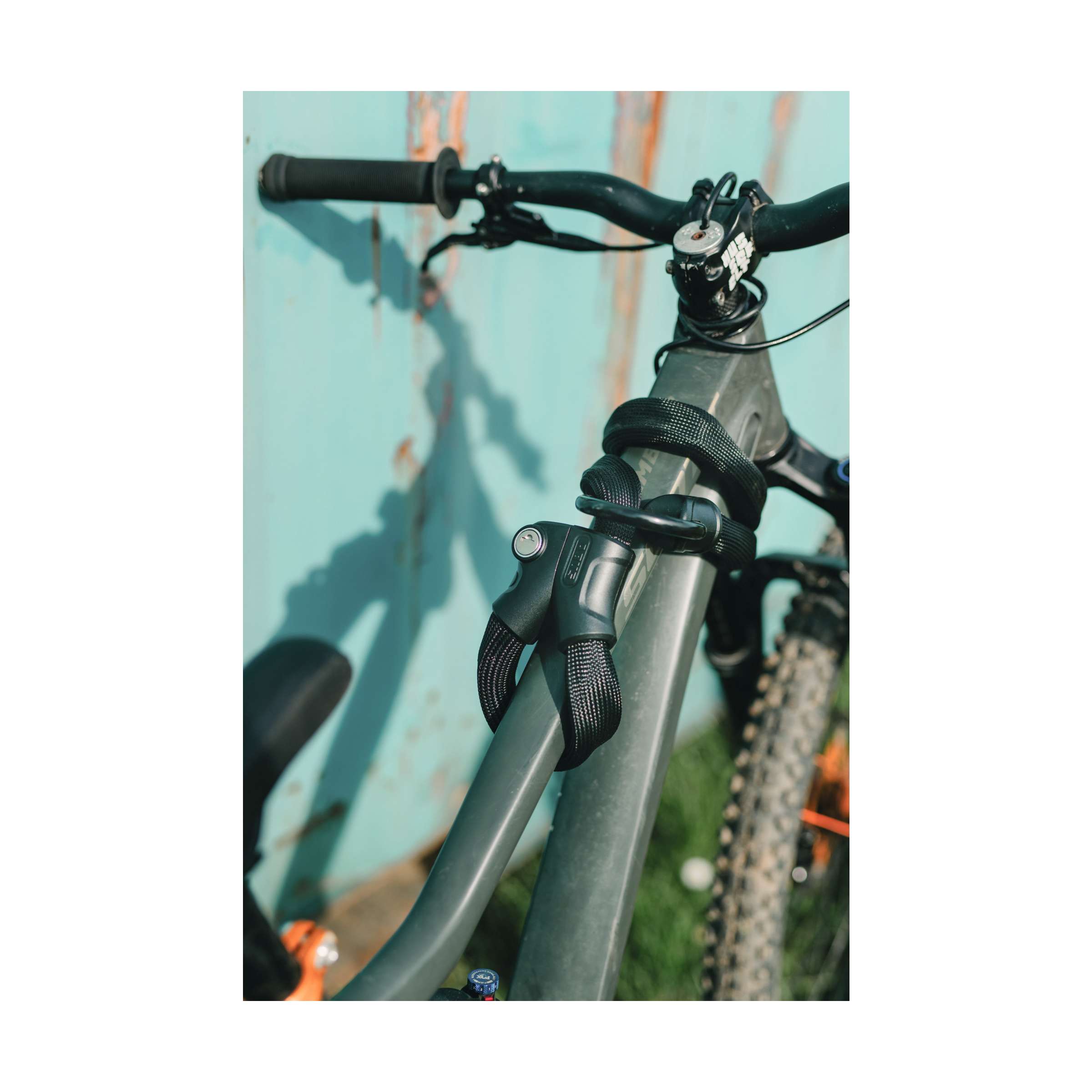 Abus kettingslot oneindig loop 1806 110 zwart