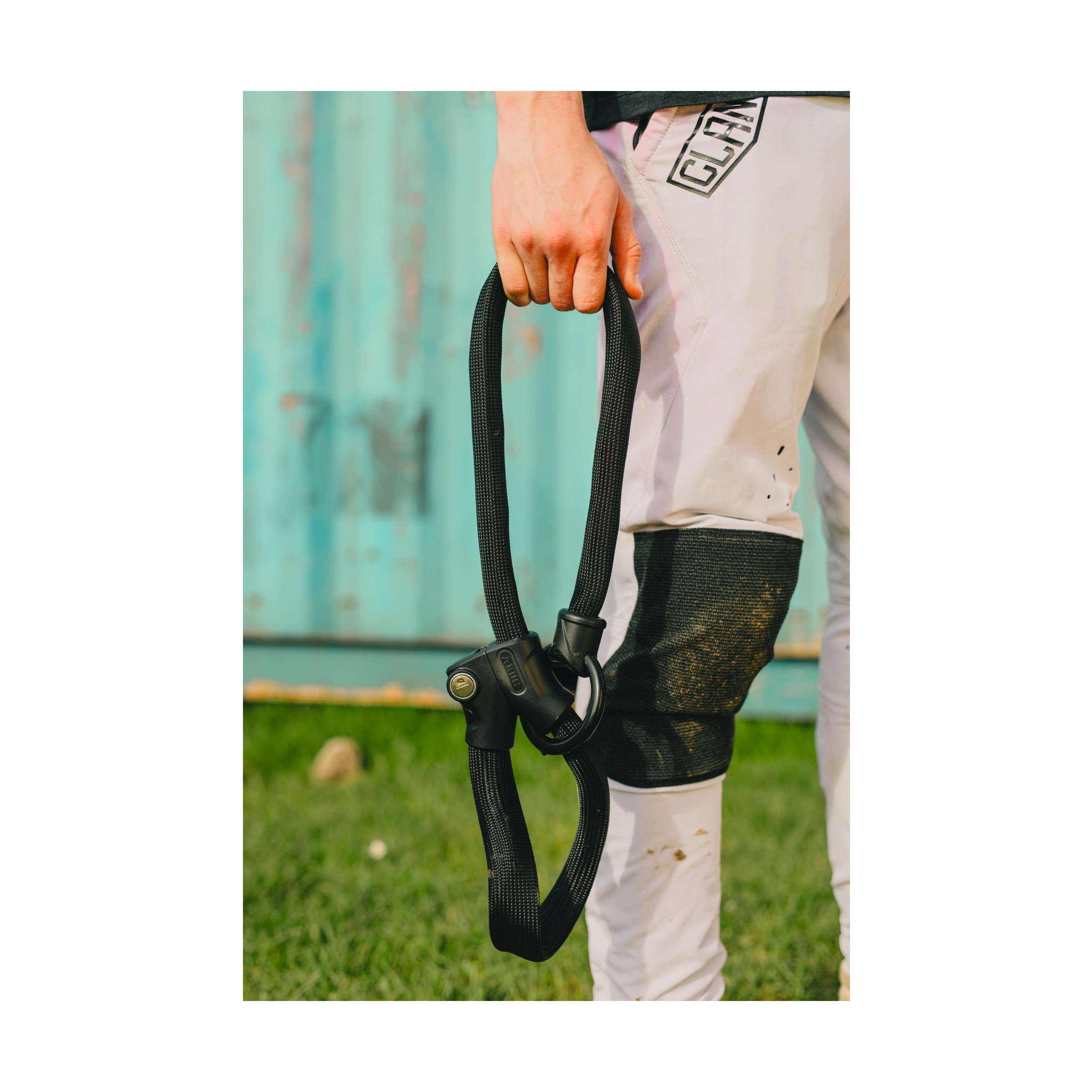 Abus kettingslot oneindig loop 1806 110 zwart