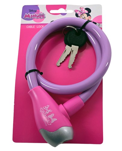 Disney minnie mouse kabelslot paars roze