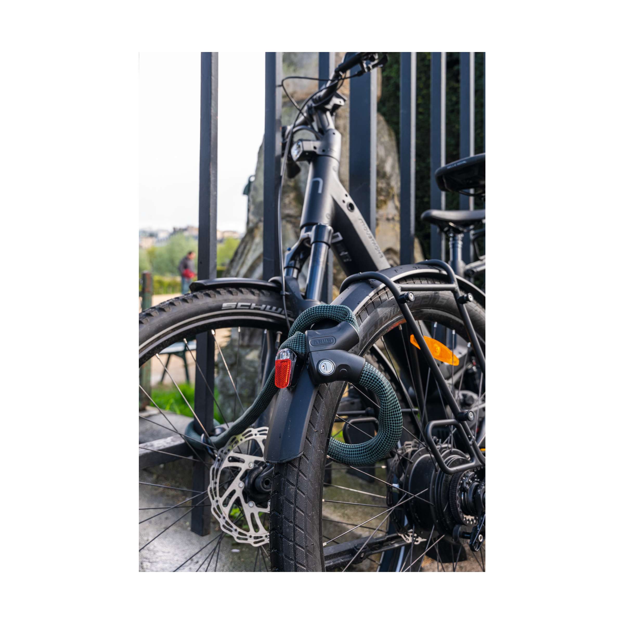 Abus kettingslot infinity loop 1806 140 langzaam groen