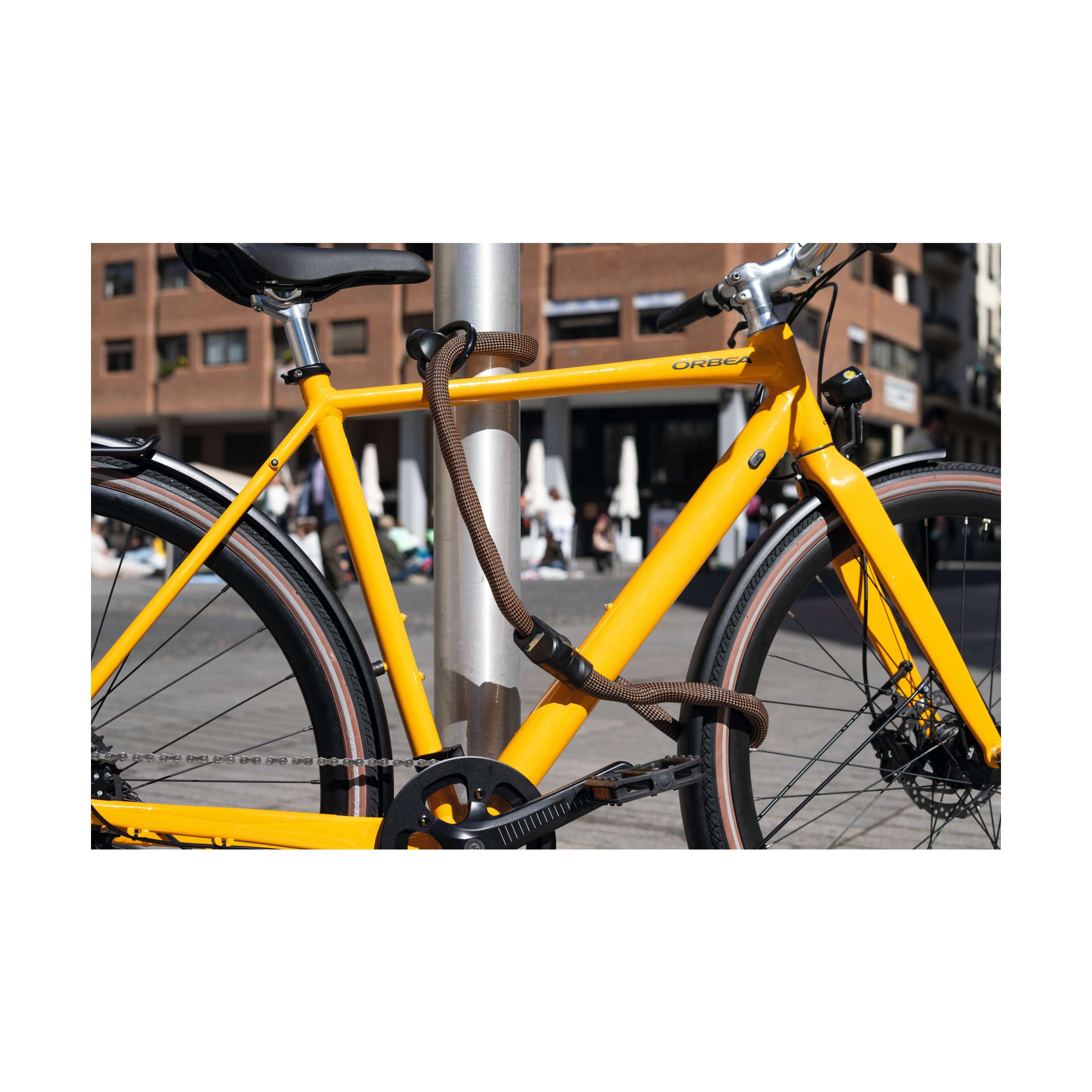 Abus kettingslot infinity loop 1806 140 herfstoranje