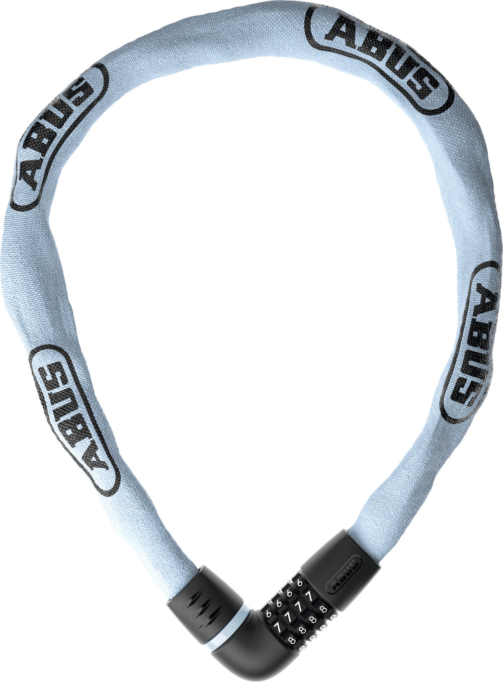 Abus kettingslot tresor 6807c 110 code 110cm blauw
