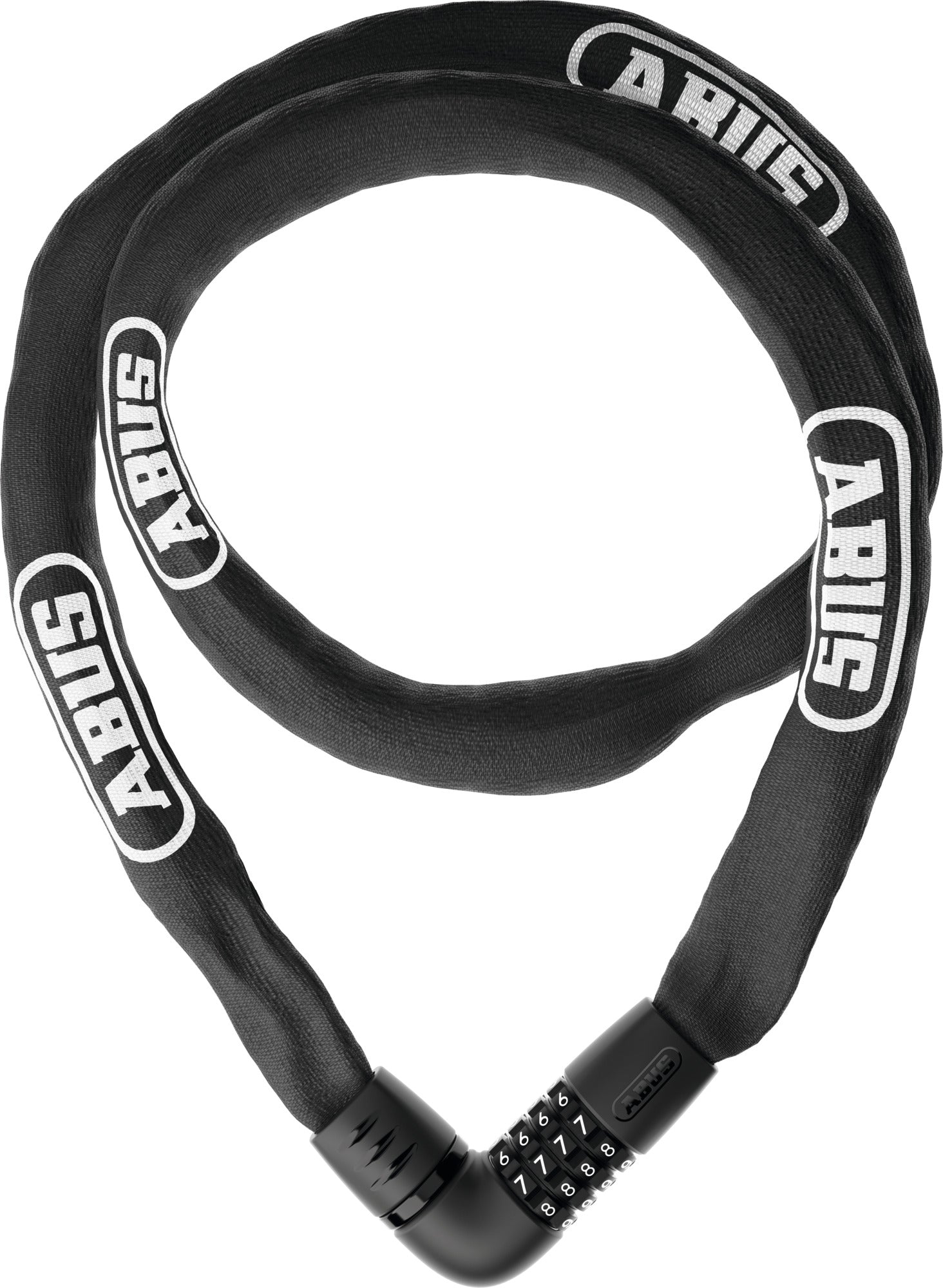 Abus kettingslot tresor 6807c 140 code 140cm zwart