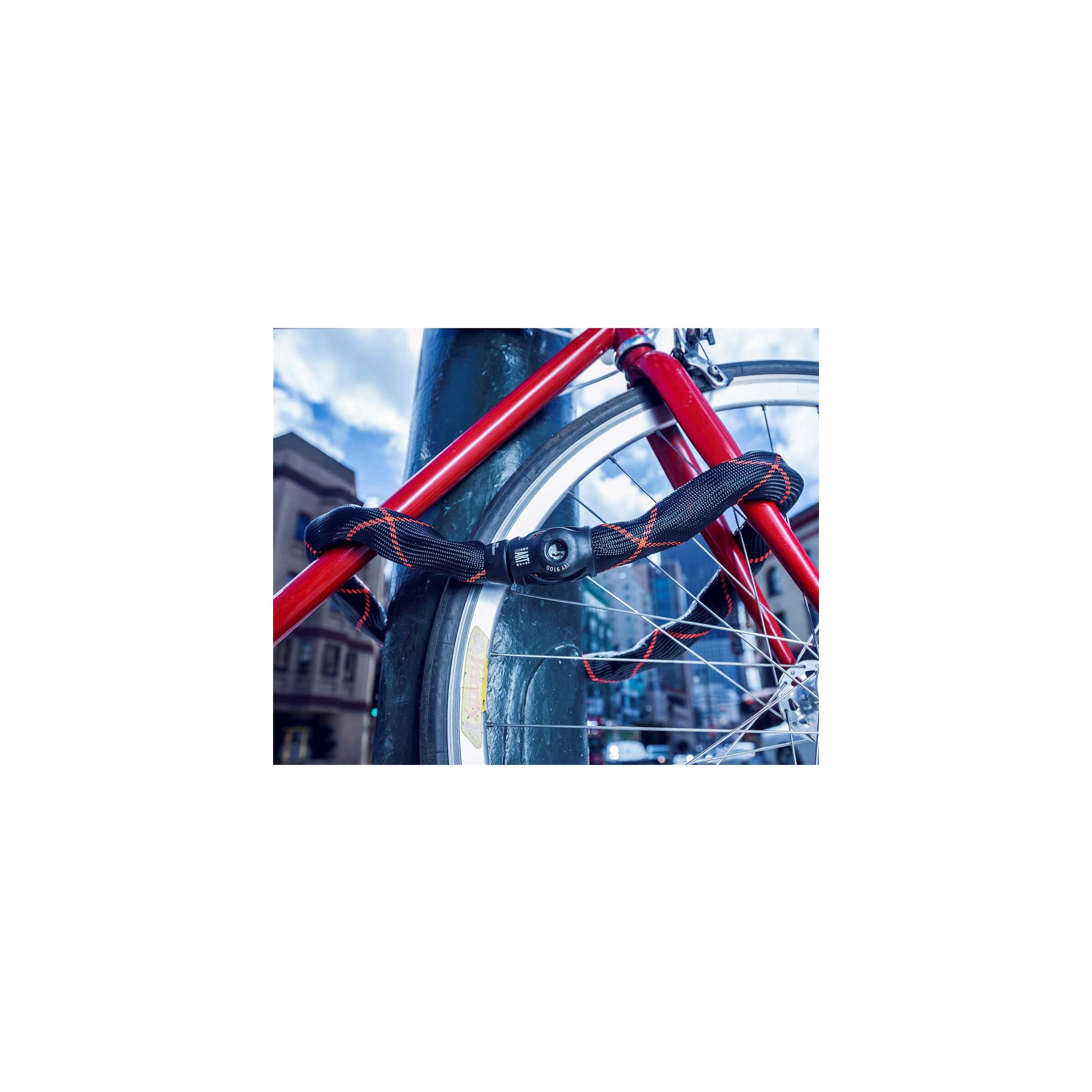 Abus Ivy Chain 9210 170 Fietskettingslot - 170cm - ART3 - Zwart