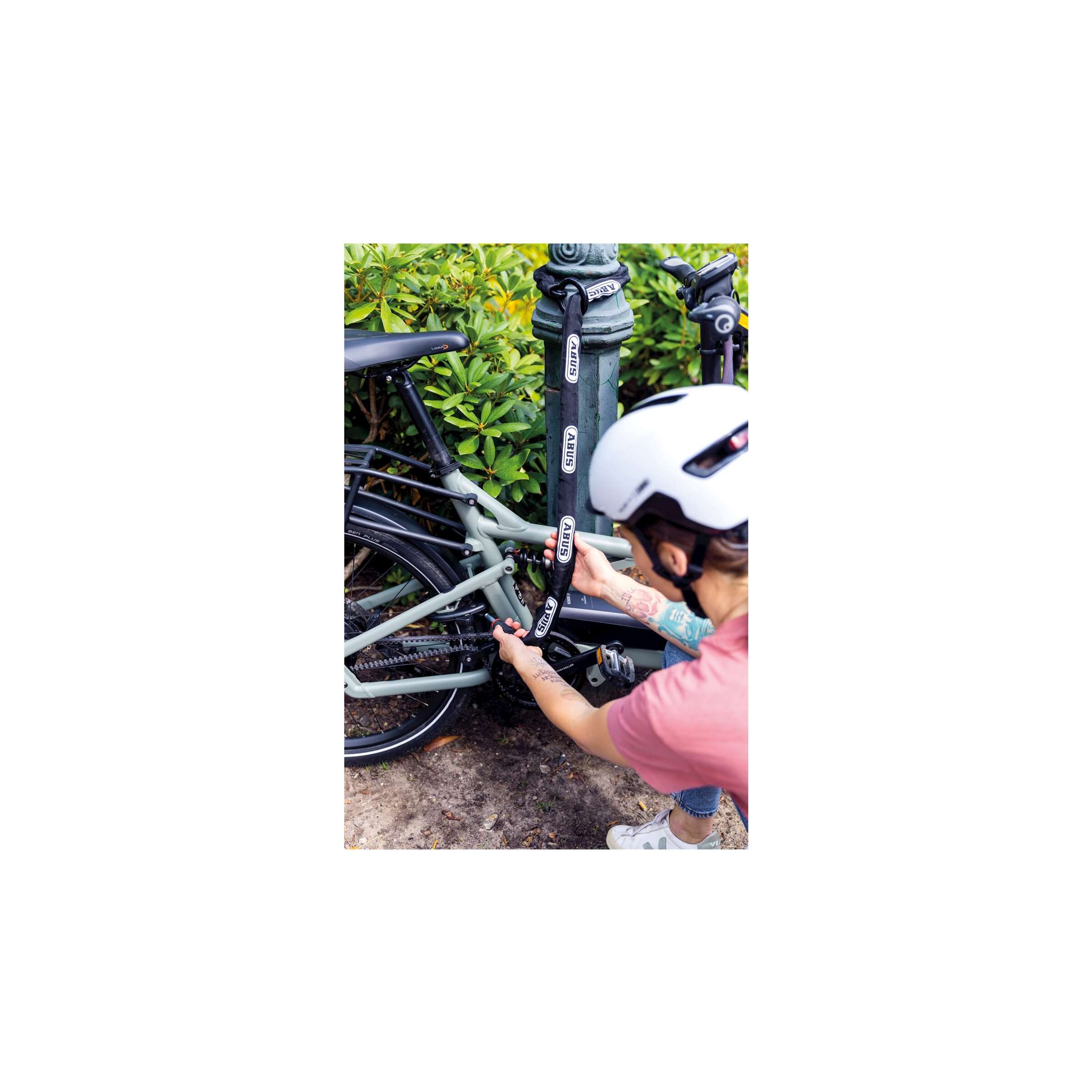 Abus ACH 2.0 8KS100 Zwart Insteekketting