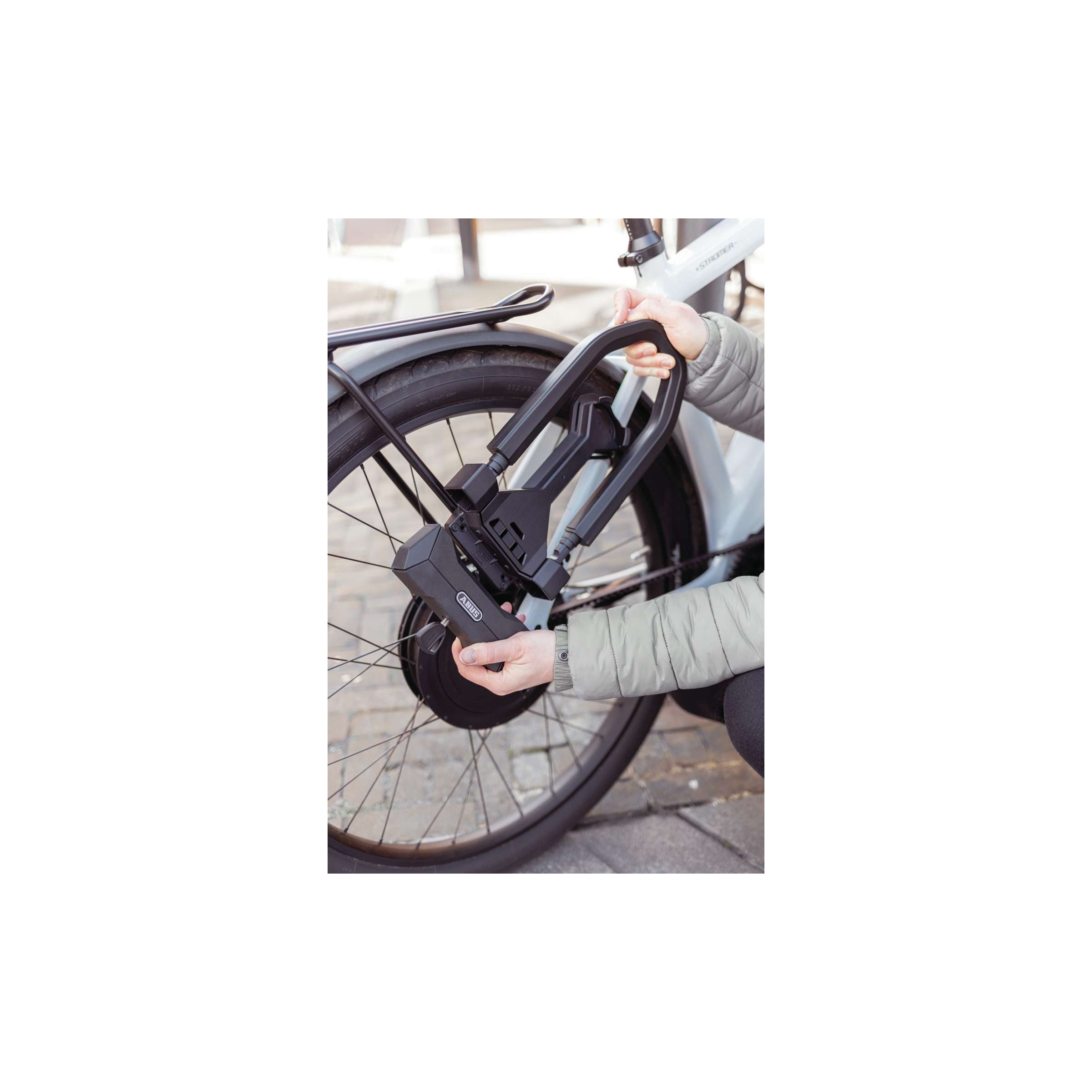 Abus beugelslot 2500 165hb230 graniet super extreem. beveiligingsniveau 15