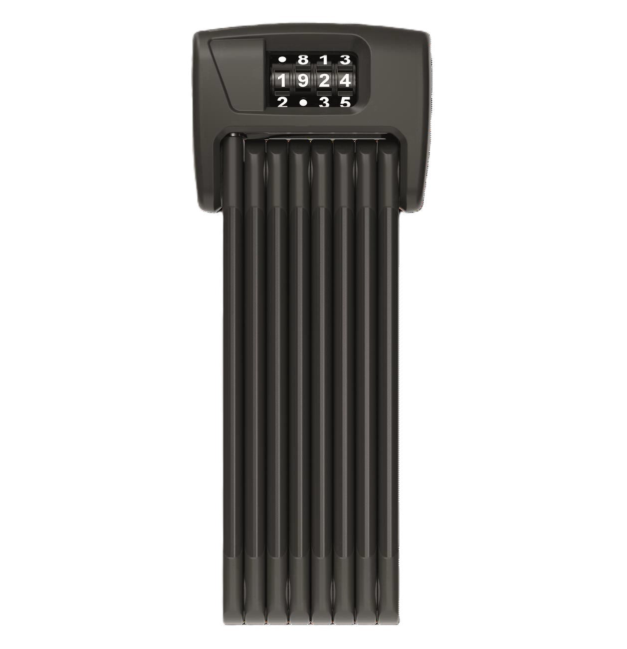 Abus fietsslot vouwslot - bordo™ 6000c - security level 10 - zwart - 120 cm - geschikt voor elektrische fietsen en stadsfietsen