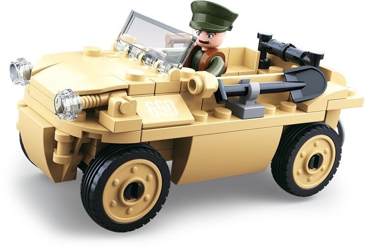 Sluban army wwii duits amfibievoertuig (m38-b0690)