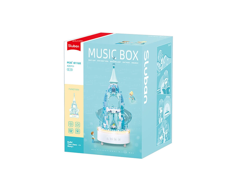 Sluban ice castle music box (m38-b1168)