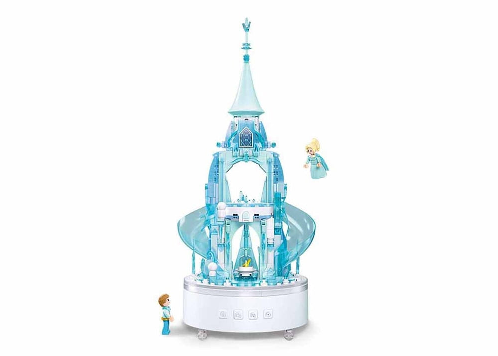 Sluban ice castle music box (m38-b1168)