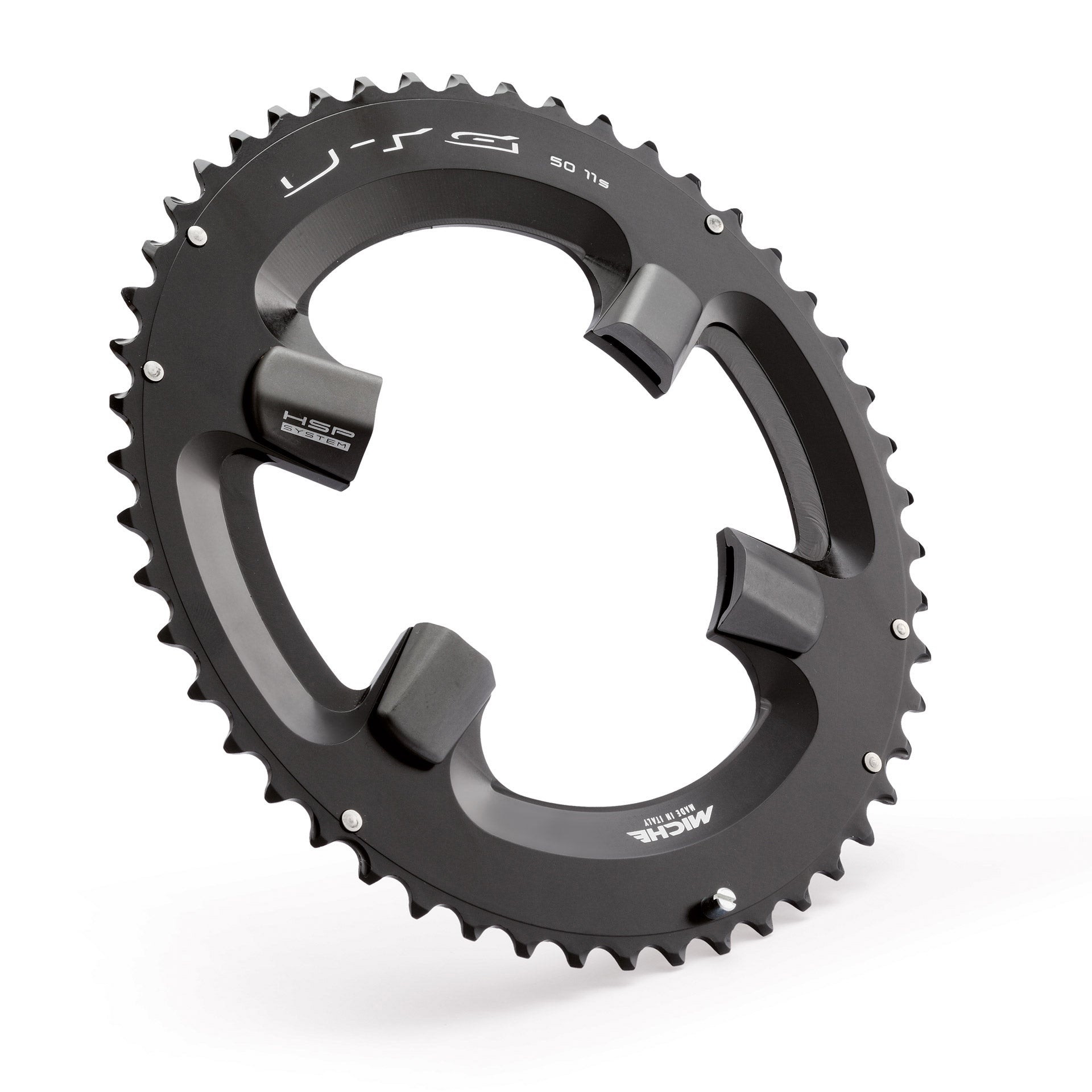 Plateau Miche 11V 52T UTG adapté Ultegra noir Shimano