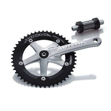 Miche Crankstel Pista Advanced 170 mm 50tds. 1 8 zilver