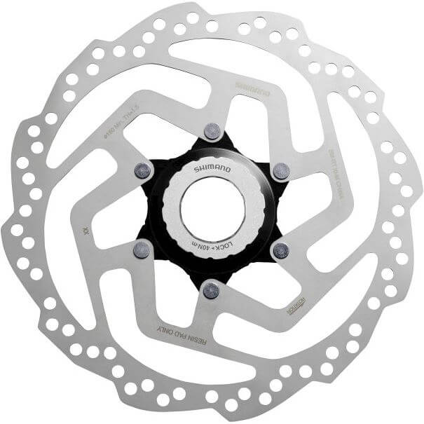 Shimano remschijf 180 mm sm-rt10 centerlock oem