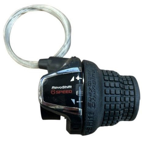 Shimano revoshifter tourney 6v sl-rs35-6r 2400mm zwart oem