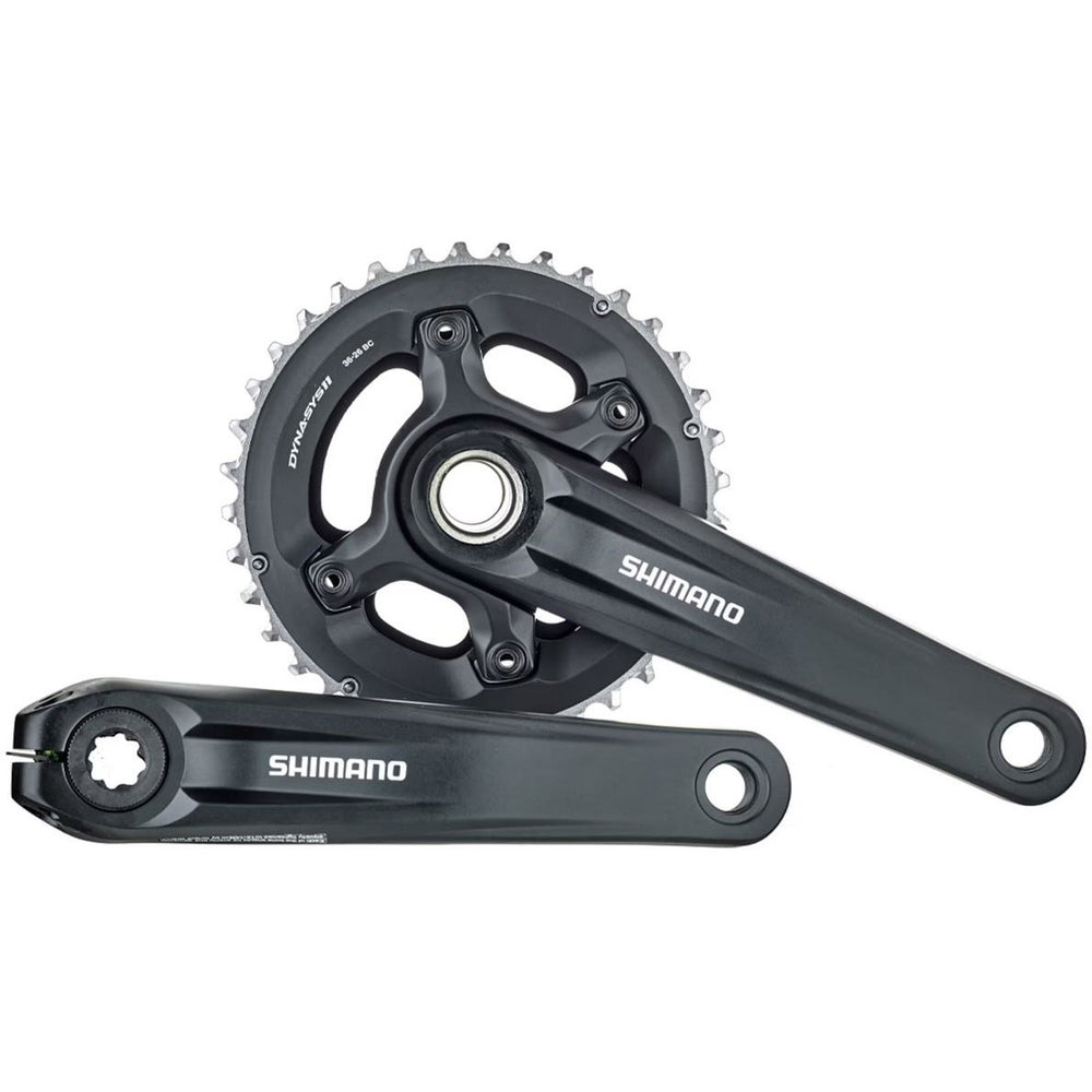 Shimano crankstel 11v 34 24t 175mm fc-mt600 zwart oem